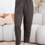 Dwuczęściowy komplet dresowy z kapturem Czekoladowy – Chebryssa 4