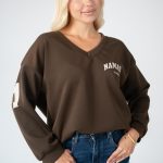 Bluza wkładana namaste Czekoladowy – Elyssine 1