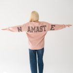 Bluza wkładana namaste Pudrowy – Elyssine 4