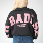 Bluza rozpinana z kołnierzem Czarny – Paradise 3