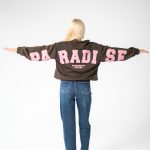 Bluza rozpinana z kołnierzem Czekoladowy – Paradise 4