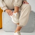 Sneakersy retro Beżowe – Halivra 2