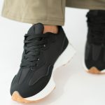 Sneakersy retro Czarne – Halivra 2