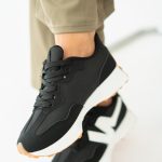 Sneakersy retro Czarne – Halivra 1
