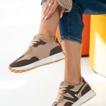 Sneakersy retro Czekoladowe – Halivra 4