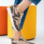 Sneakersy retro Czekoladowe – Halivra 1