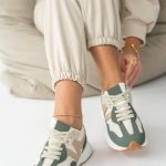 Sneakersy retro Zielone – Halivra 4