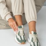 Sneakersy retro Zielone – Halivra 3