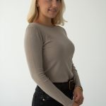 Sweter z okrągłym dekoltem basic Fango – Knitelle 4
