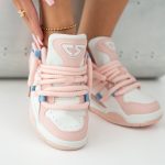 Sneakersy chunky Różowe – Shynira 4