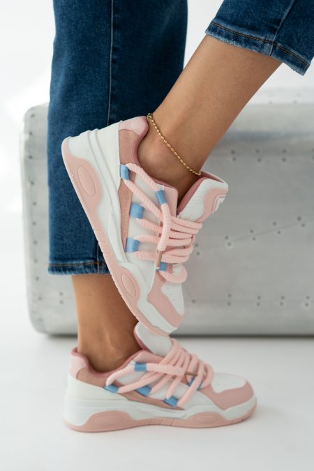 Sneakersy chunky Różowe – Shynira 1