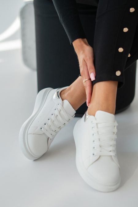 Sneakersy standardowe Białe – Aurielle