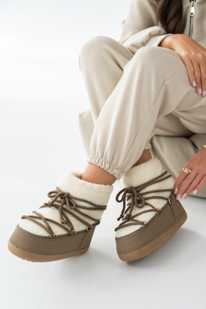 Śniegowce damskie z futerkiem Fango – Kalisse 3