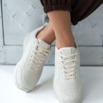 Sneakersy jednokolorowe Beżowe – Myrella 2