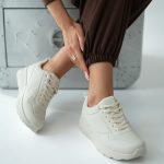 Sneakersy jednokolorowe Beżowe – Myrella 4