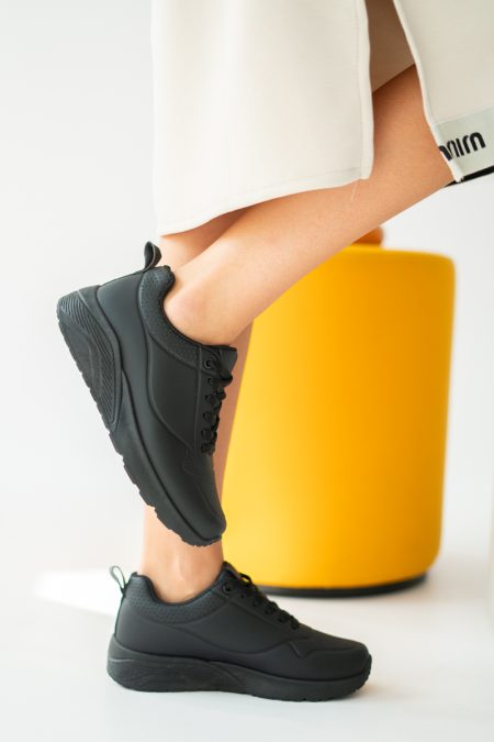 Sneakersy jednokolorowe Czarne - Myrella 1