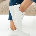 Sneakersy jednokolorowe Białe – Myrella 1