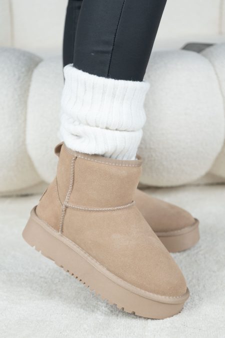 Śniegowce ze skóry naturalnej Fango – Myrelia 1