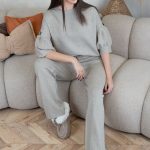 Komplet bluza i spodnie z ozdobnymi detalami Fango – Cyravelle 1