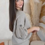 Komplet bluza i spodnie z ozdobnymi detalami Fango – Cyravelle 4