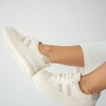 Sportowe sneakersy z grubą podeszwą Beżowe – Neliora 3