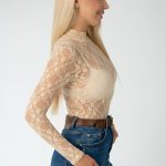 Body koronkowe Biały – Lacivra 3