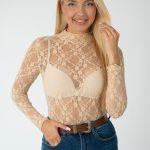Body koronkowe Biały – Lacivra 1