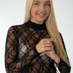 Body koronkowe Czarny – Lacivra 3