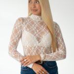 Body koronkowe Biały – Lacivra 2