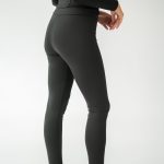 Komplet bluzka na zamek i legginsy Czarny – Fitryssa 3