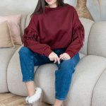 Jeansy damskie balloon z wysokim stanem – Aerivra 4