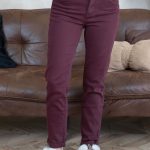 Jeansy mom fit z wysokim stanem – Mivora 2