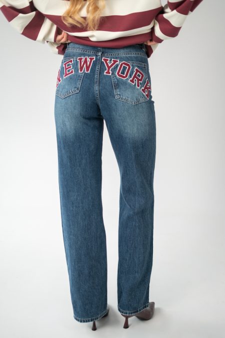 Spodnie jeansowe New Yorkl - Jeansowy 1