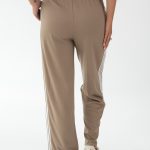 Spodnie dresowe damskie oversize Beżowy – Strivelle 4