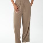 Spodnie dresowe damskie oversize Beżowy – Strivelle 2