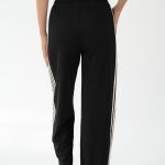 Spodnie dresowe damskie oversize Czarny – Strivelle 4