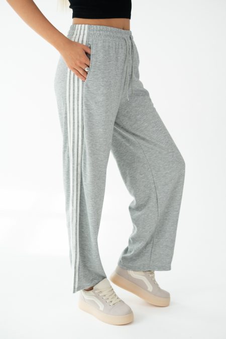 Spodnie dresowe damskie oversize Szary – Strivelle 1