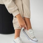 Trampki casualowe damskie Szary – Casoria 3