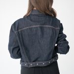 Kurtka jeansowa z paskiem Jeansowy – Denivelle 4