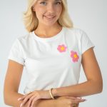 T-shirt damski z kwiatami – Florisse 2
