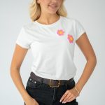 T-shirt damski z kwiatami – Florisse 1