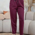 Komplet damski z misiem Bordowy – Teddynne 4