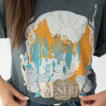 T-shirt Desert Grafitowy – Sahivra 4