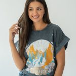 T-shirt Desert Grafitowy – Sahivra 1