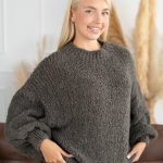 Sweter moherowy oversize Fango – Moirenne 4