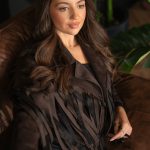 Ramoneska damska z frędzlami Czekoladowy – Zavriona 2