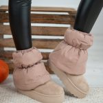 Śniegowce ocieplane na platformie z elastyczną kostką Fango – Snolira 4