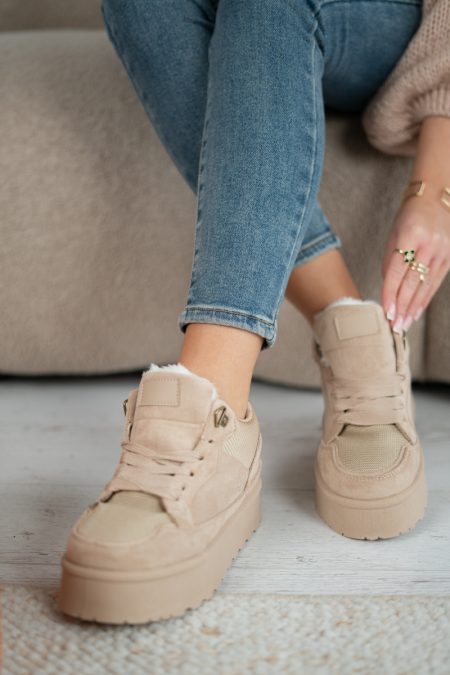 Sneakersy zimowe na grubej podeszwie Fango – Tarynne 1