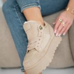 Sneakersy zimowe na grubej podeszwie Fango – Tarynne 3