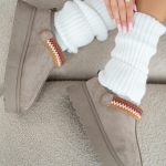 Śniegowce na platformie z paskiem boho Fango – Bohravine 3